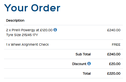 how to apply kwik fit offer code