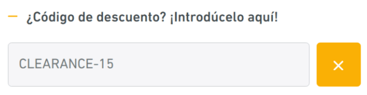 donde introducir el codigo lamparayluz