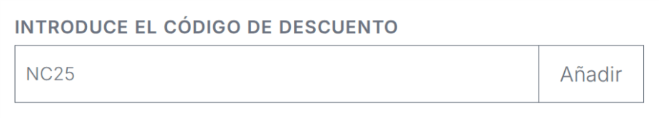 donde introducir el codigo lookfantastic