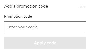 how to apply Marks & Spencer promo code