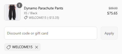 how to apply minga london coupon code