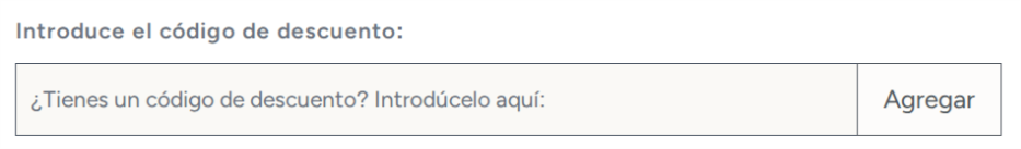 donde introducir el codigo myvitamins