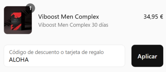 donde introducir el codigo naturadika