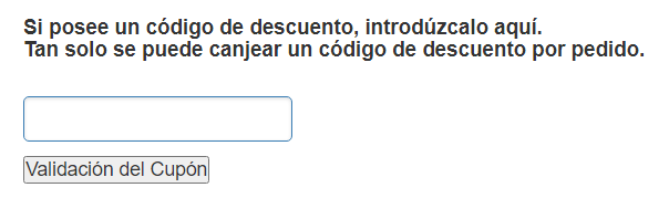 donde introducir cupón descuento Neumáticos-online