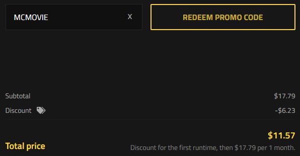 how to apply nitrado promo code