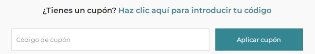 donde introducir código descuento Original Flor