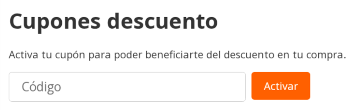 donde introducir el codigo pccomponentes