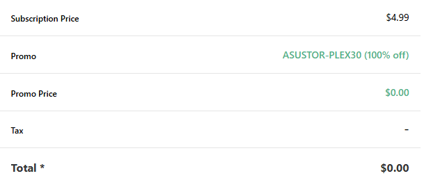 how to apply plex coupon code