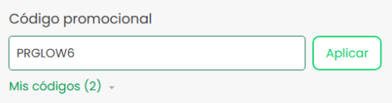 donde introducir el codigo promofarma