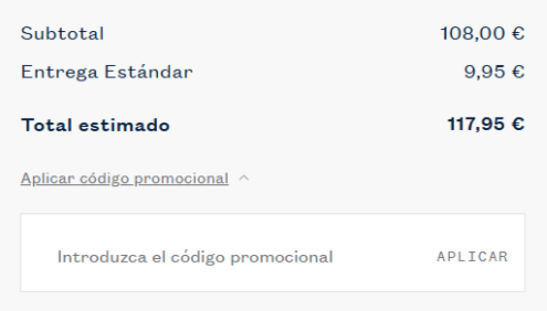 donde introducir el codigo ralph lauren