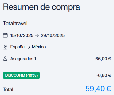 donde introducir el codigo intermundial