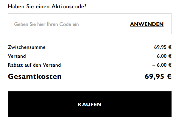 Wie wende ich einen Benetton Gutschein an