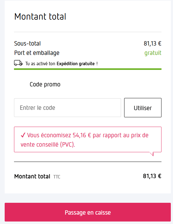 Comment appliquer un code promo Parfumdreams
