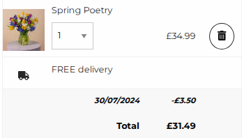 how to apply serenata flowers voucher code