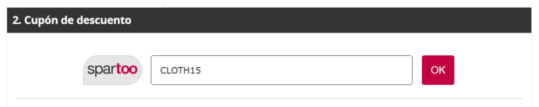 donde introducir el codigo spartoo