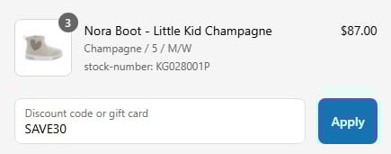 how to apply stride rite promo code