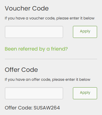 how to apply suttons discount code