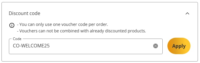 how to apply tassimo discount code