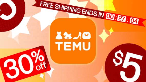 limited-time temu sales