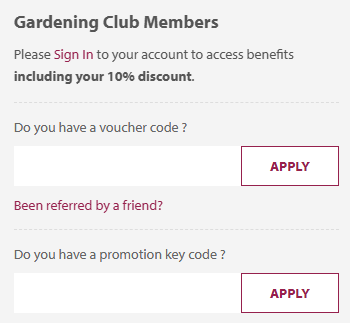 how to apply Thompson & Morgan Discount Code