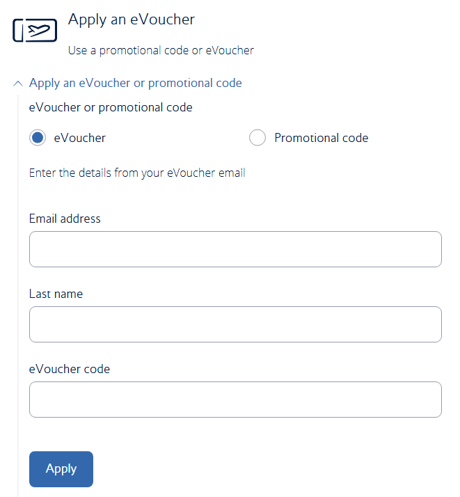 how to apply british airways discount code