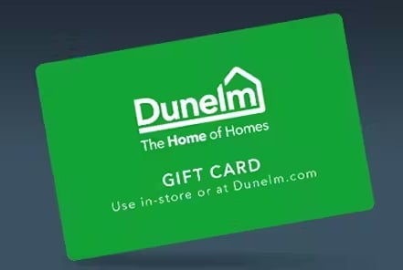 dunelm gift card
