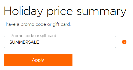 how to apply easyjet holidays discount code