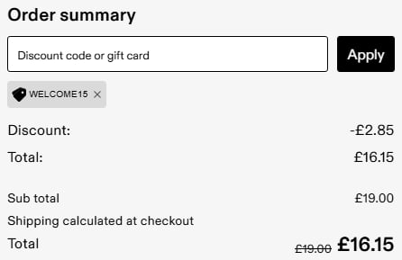 the inkey list discount code at checkout