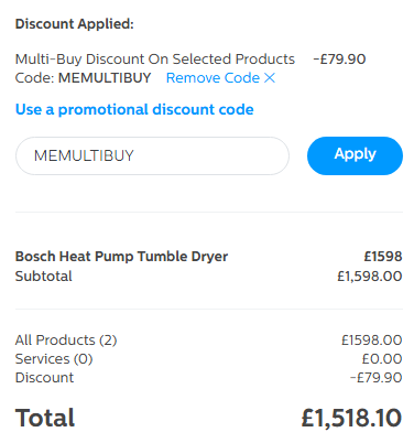 marks electrival voucher code applied at checkout