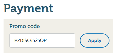 how to apply parkdean discount code