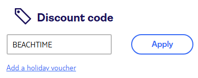 how to apply tui discount code