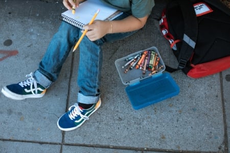 kids go back to school