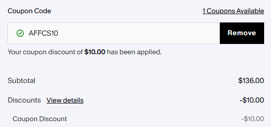 how to apply cupshe discount code