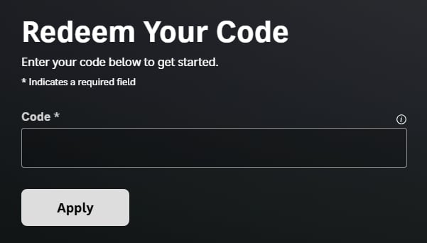 hbo max redeem code