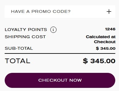 Liberty London promo code box