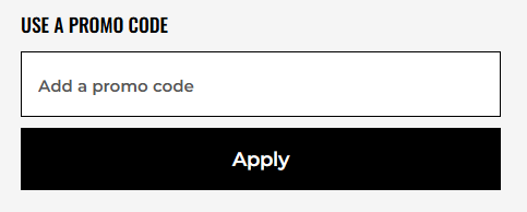 clarks promo code field