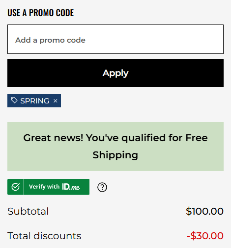 clarks coupon code applied