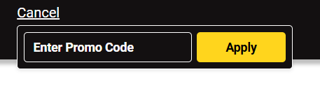 the parking spot promo code box
