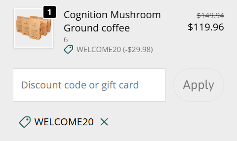 lifeboost coffee discount code applied