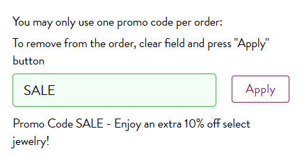 Fred Meyer Jewelers discount code box