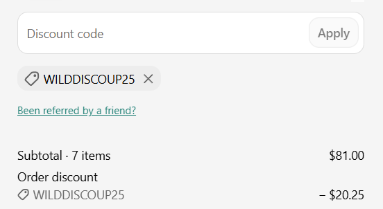 wild code applied