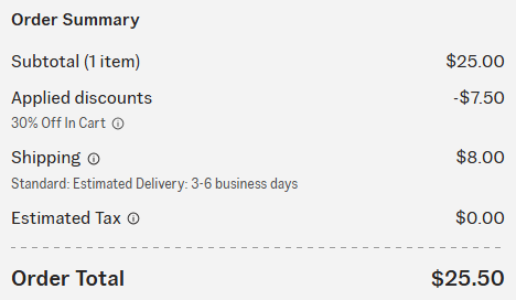 vans discount code applied at checkout