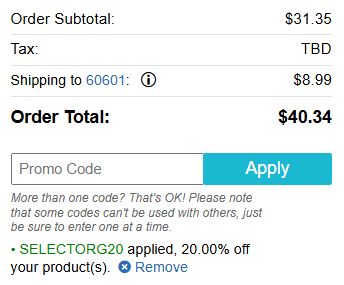 vitacost coupon code applied at checkout