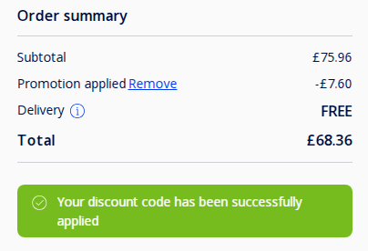 how to apply vision direct promo code