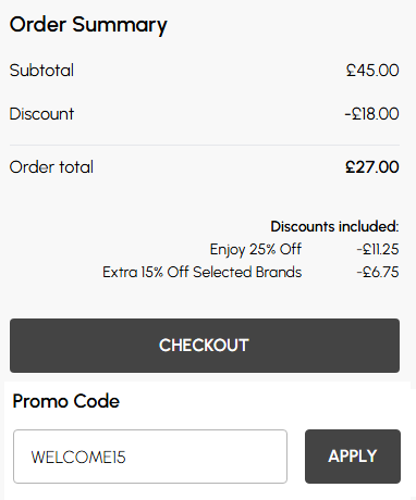 how to apply wallis discount code