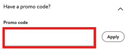 how to apply walmart promo code