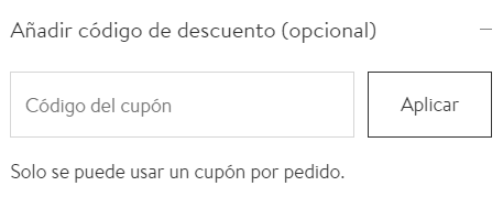 donde introducir cupón westwing