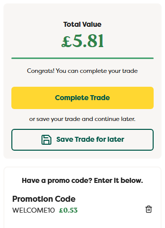 how to apply world of books voucher code