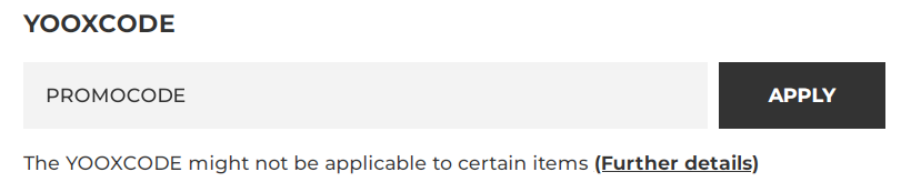 how to apply yoox discount code