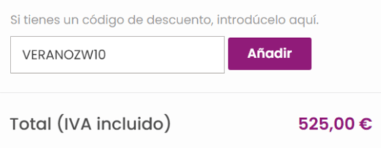donde introducir el codigo ziwwie
